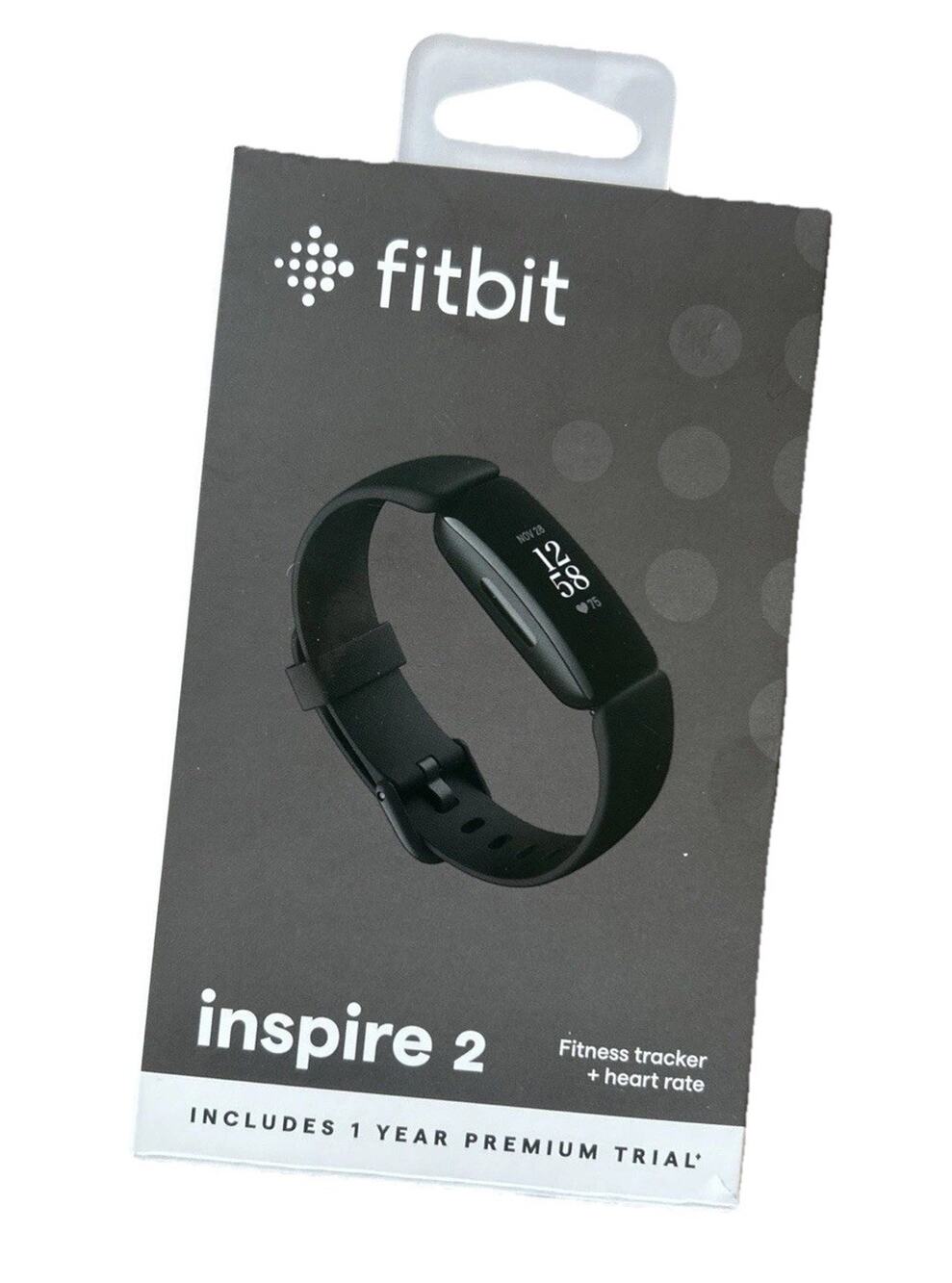 Fitbit Inspire 2 Activity Tracker Heart Rate Monitor Black New Open Box